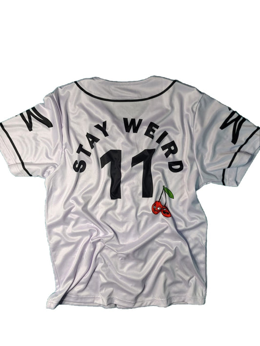 Stay Weird Button-up Jersey