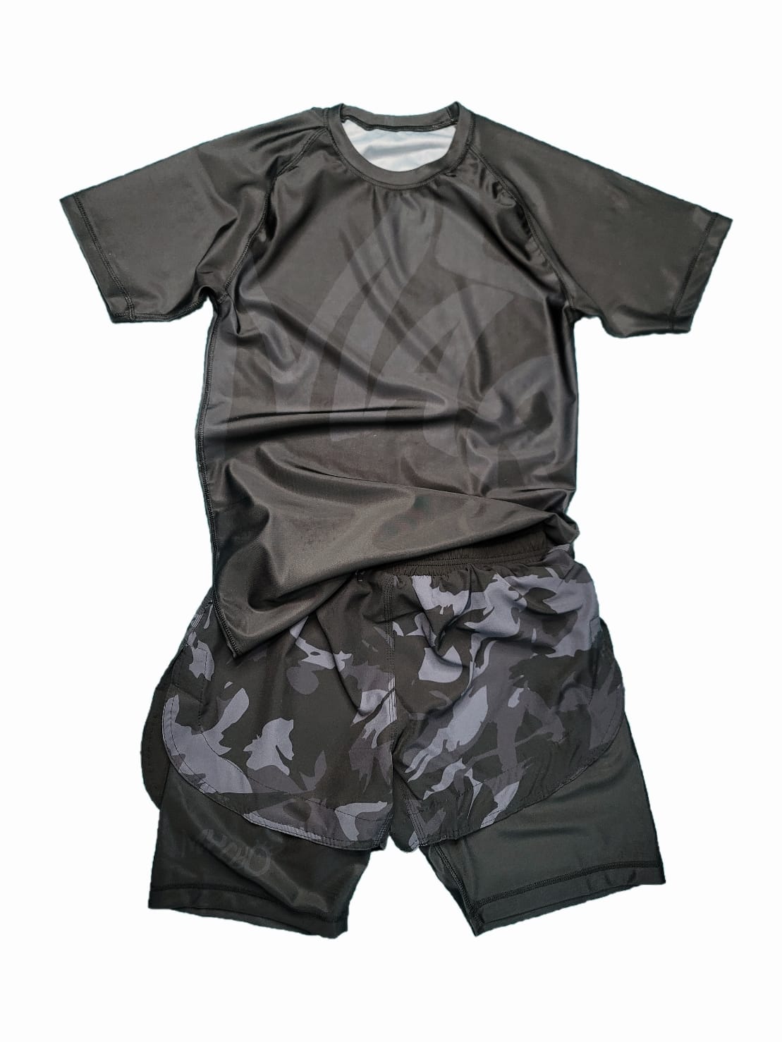 Black Camo Rash Guard