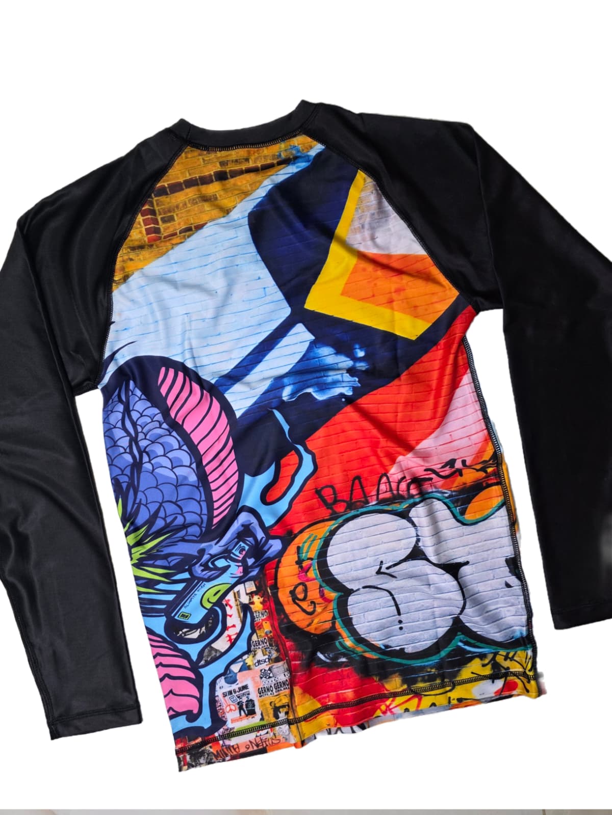 Dragon Graffiti Long-Sleeve Rashguard