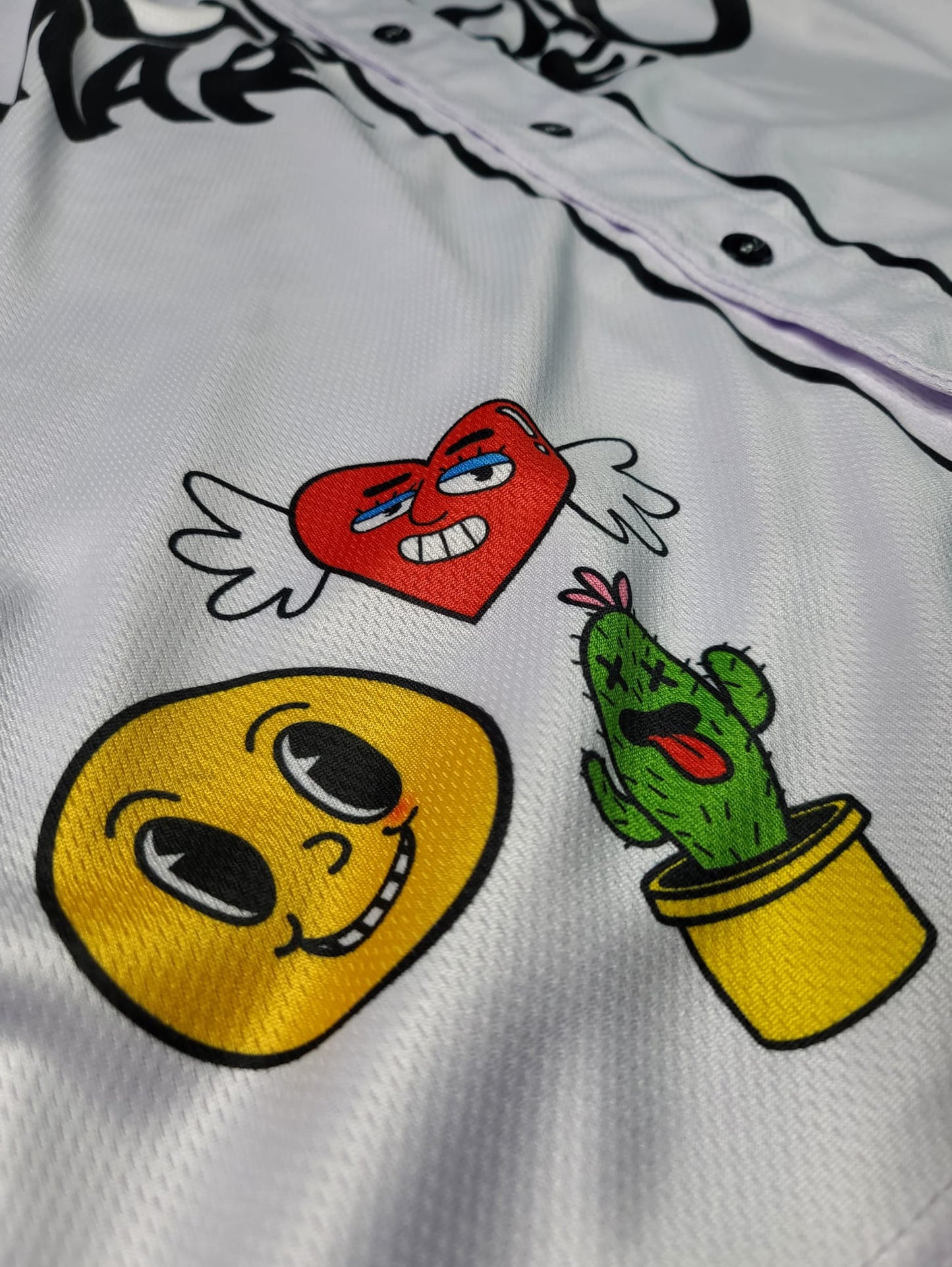 Stay Weird Button-up Jersey