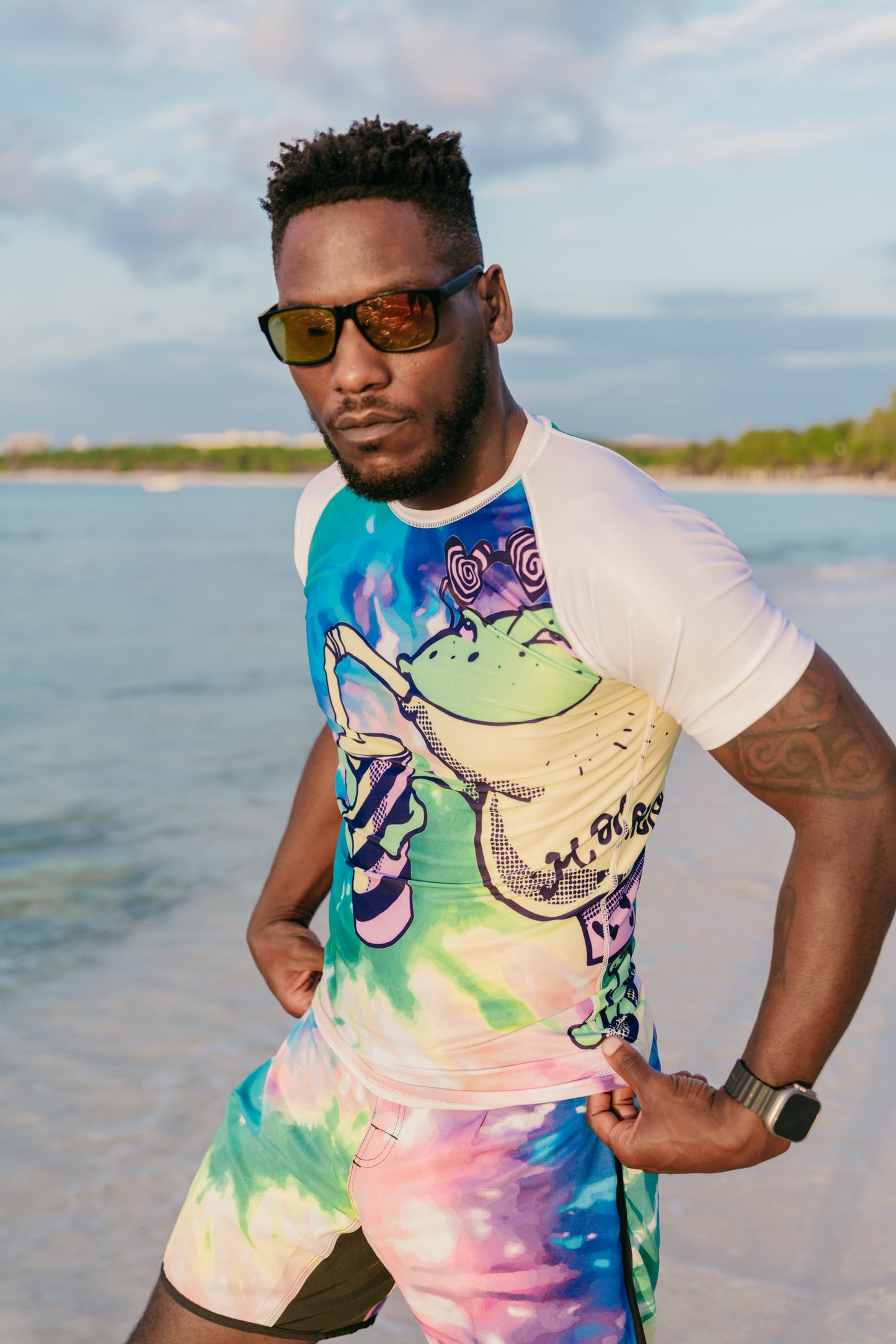 Don't Trip Rash Guard